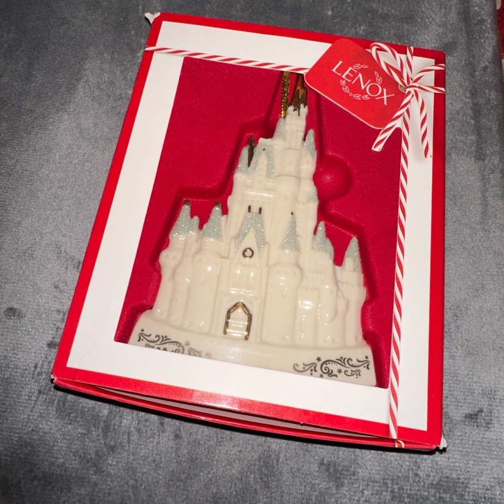 Disneyland castle ornament
